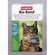 Ошейник биологический от блох для кошек BEAPHAR Bio Band 