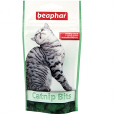 Лакомство для кошек с кошачьей мятой Beaphar Catnip bits,75шт/35гр.