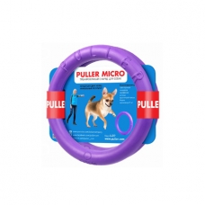 Пуллер тренировочный снаряд для собак Micro 13см (2 кольца)