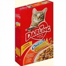 Корм сухий для котів Darling Omega 6 з птицею і овочами 400гр