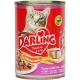 Корм консервированный для кошек Darling с гусем и почками 400 гр