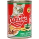 Корм консервированный для кошек Darling с кроликом и уткой 400 гр