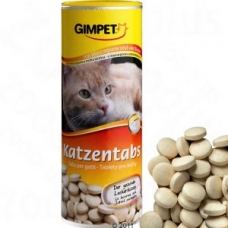 Витамины для кошек Gimpet Katzentabs с сыром маскарпоне и биотином, 1шт