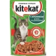 Корм консервированный для кошек Kitekat с кроликом в соусе по-домашнему 0.1 кг