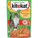 Корм консервований для котів Kitekat з куркою в желе 0.1 кг