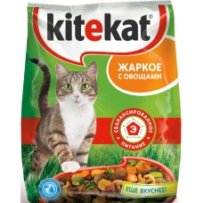 Корм сухий для котів Kitekat печеня з овочами 0,4 кг