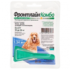 Фронтлайн КОМБО краплі  від паразитів для собак M від 10-20 кг. (1шт.)