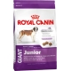 Корм сухий для цуценят дуже великих порід Royal Canin Giant Junior з 8 до 18/24 місяців 4кг