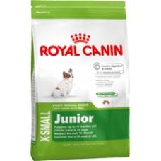 Корм сухий для цуценят мініатюрних порід Royal Canin X-Small Junior від 2 до 10 місяців 3кг