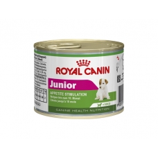 Корм консервований для цуценят собак маленьких розмірів Royal Canin Junior , 195гр