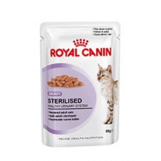 Корм консервований для котів Royal Canin Sterilised в соусі (старше 1 року, стерилізовані), (85гр)
