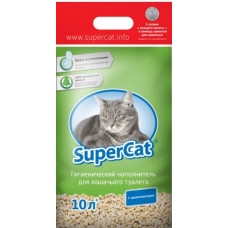 Наповнювач Super Cat стандарт з ароматизатором (зелений), 3кг