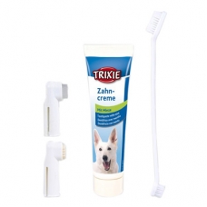Зубная паста с щеткой для собак Trixie