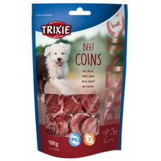 Лакомство для собак "Premio Beef Coins" говядина Trixie, 100гр