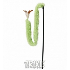 Іграшка вудка-дразнилка зі стрічкою Trixie
