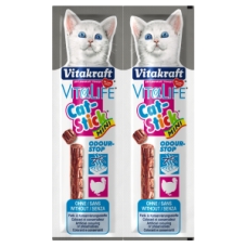 Ковбаски для котів Vitakraft Cat-Stick Mini Odour-stop запах-стоп з індичкою (ціна за 1 шт.)