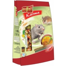 Полнорационный корм для мышей и песчанок Vitapol Karma, 400 гр.