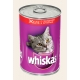 Корм консервований для котів Whiskas «Желе з яловичиною та печінкою» 400 г