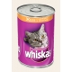 Корм консервований для котів Whiskas «Желе з куркою та печінкою» 400 г