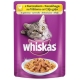 Корм консервований для котів Whiskas «Желе з куркою » 100г