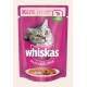 Корм консервований для котів Whiskas «Желе з креветками і лососем» 85 г