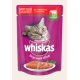 Корм консервований для котів Whiskas "М'ясний паштет з яловичини з печінкою" 85 г
