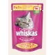 Корм консервований для котів Whiskas «Рагу з яловичиною в сирному соусі» 100 г