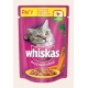 Корм консервований для котів Whiskas «Рагу з куркою, індичкою та овочами» 100 г