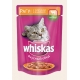 Корм консервований для котів Whiskas «Рагу з телятиною та індичкою» 100 г