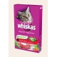 Корм сухий для котів Whiskas смачні подушечки зі сметаною та овочами «Апетитне асорті з яловичиною, кроликом і ягням» 400 г