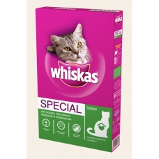 Корм сухой для кошек, живущих в доме Whiskas Special 400 гр