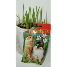 Трава для кошек Зернышко, 40гр